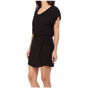 Splendid Layered Crepe Tunic Dress